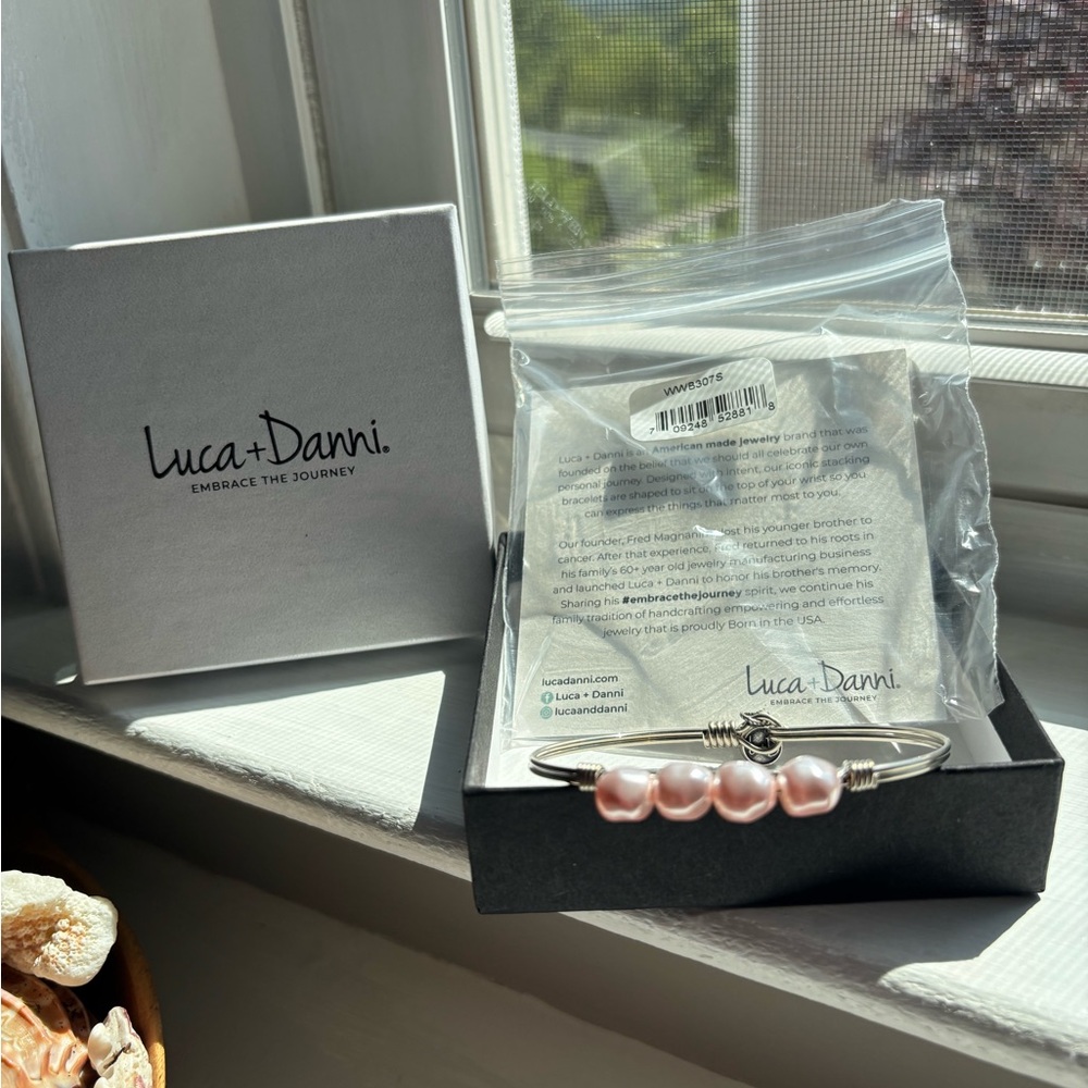 Luca + Danni Silver & Rose Bracelet BRAND NEW - Picture 3 of 3